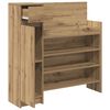 vidaXL &Nu;&tau;&omicron;&upsilon;&lambda;ά&pi;&alpha; &Pi;&alpha;&pi;&omicron;&upsilon;&tau;&sigma;&iota;ώ&nu; &mu;&epsilon; &sigma;&upsilon;&rho;&tau;ά&rho;&iota; Artisan Oak 100,5 x 28 x 100 &epsilon;&kappa;