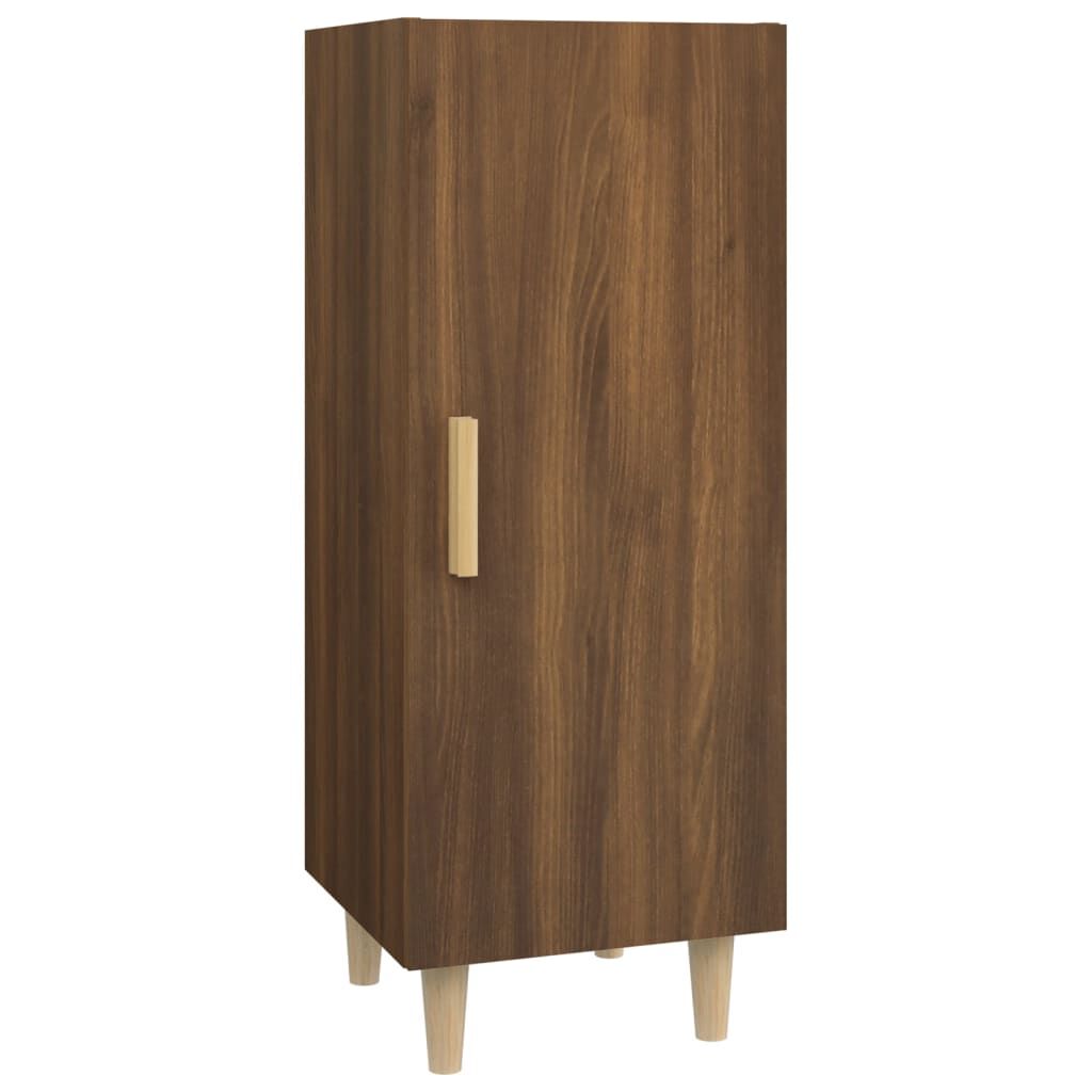 vidaXL Ντουλάπι Καφέ Δρυς 34,5 x 34 x 90 εκ. Επεξεργασμένο Ξύλο