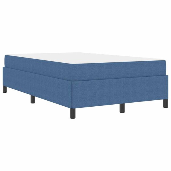 vidaXL Σκελετός Κρεβατιού Μπλε 120 x 200 cm Βελούδο