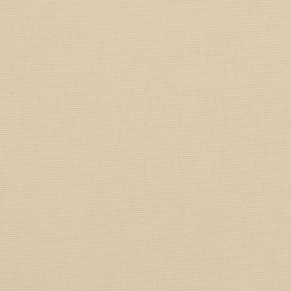 vidaXL Μαξιλάρι παλέτας για κάθισμα Μπεζ 120 x 80 x 12 cm