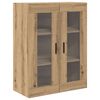 vidaXL Highboard &mu;&epsilon; &sigma;&upsilon;&rho;&tau;ά&rho;&iota; 2 pcs Artisan Oak &Epsilon;&pi;&epsilon;&xi;&epsilon;&rho;&gamma;&alpha;&sigma;&mu;έ&nu;&omicron; &xi;ύ&lambda;&omicron;