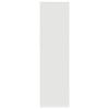 vidaXL Βιβλιοθήκη με 5 Ράφια Λευκή 34x31x112 εκ. Επεξεργασμένο Ξύλο
