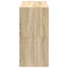 vidaXL Ράφια παπουτσιών 2 τμχ στοιβαζόμενα Sonoma Oak 60x30x30,5 cm