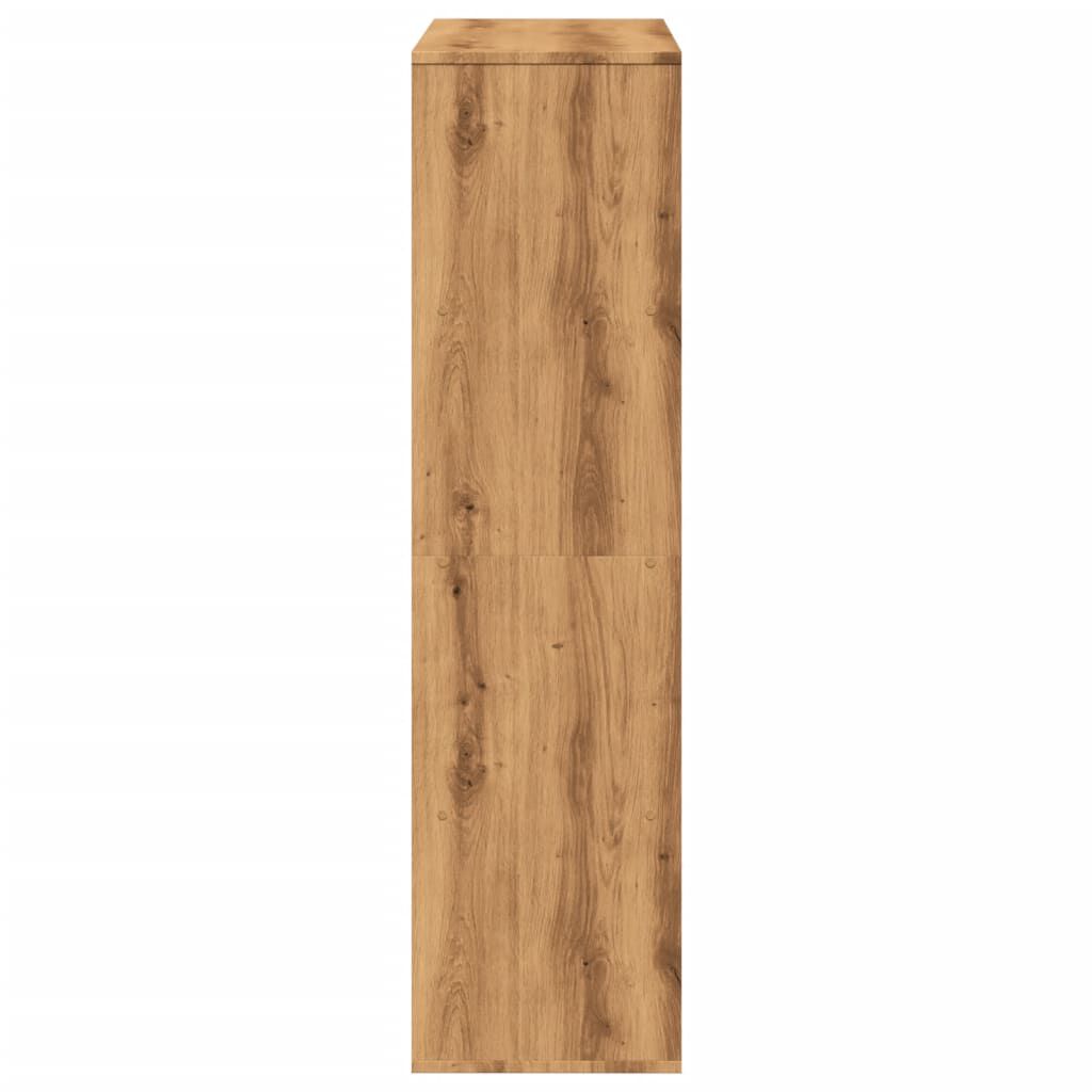 vidaXL Βιβλιοθήκη/Διαχωριστικό Χώρου Δρυς 100x33x125,5 εκ. Επεξ. Ξύλο