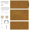vidaXL Πύλη Κήπου 85 x 125 εκ. από Ατσάλι Corten