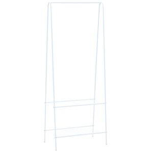 vidaXL Κρεμάστρα Ρούχων Δαπέδου Λευκή 59 x 35 x 150 εκ.