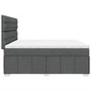 vidaXL &Kappa;&rho;&epsilon;&beta;ά&tau;&iota; Boxspring &mu;&epsilon; &Sigma;&tau;&rho;ώ&mu;&alpha; &Sigma;&kappa;&omicron;ύ&rho;&omicron; &Gamma;&kappa;&rho;&iota; 200x200 &epsilon;&kappa;. &Upsilon;&phi;&alpha;&sigma;&mu;ά&tau;&iota;&nu;&omicron;