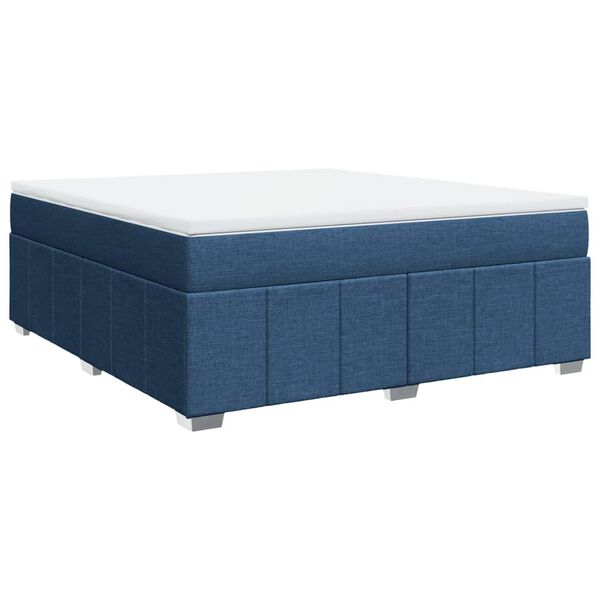 vidaXL &Kappa;&rho;&epsilon;&beta;ά&tau;&iota; Boxspring &mu;&epsilon; &Sigma;&tau;&rho;ώ&mu;&alpha; &Mu;&pi;&lambda;&epsilon; 180x200 &epsilon;&kappa;. &Upsilon;&phi;&alpha;&sigma;&mu;ά&tau;&iota;&nu;&omicron;