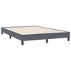 vidaXL Box Spring &Kappa;&rho;&epsilon;&beta;ά&tau;&iota; &mu;&epsilon; &sigma;&tau;&rho;ώ&mu;&alpha; &Sigma;&kappa;&omicron;ύ&rho;&omicron; &gamma;&kappa;&rho;&iota; 140x220 cm &Beta;&epsilon;&lambda;&omicron;ύ&delta;&iota;&nu;&omicron;