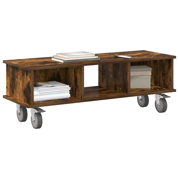 vidaXL &Beta;ά&sigma;&eta; TV &Kappa;&alpha;&pi;&nu;&iota;&sigma;&tau;ό &Delta;&rho;ύ&sigmaf; 100 x 35 x 35 &epsilon;&kappa; &Epsilon;&pi;&epsilon;&xi;&epsilon;&rho;&gamma;&alpha;&sigma;&mu;έ&nu;&omicron; &xi;ύ&lambda;&omicron;