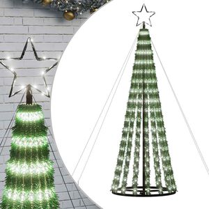 vidaXL &Chi;&rho;&iota;&sigma;&tau;&omicron;&upsilon;&gamma;&epsilon;&nu;&nu;&iota;ά&tau;&iota;&kappa;&omicron; &delta;έ&nu;&tau;&rho;&omicron; LED 275 LED &Psi;&upsilon;&chi;&rho;ό &Lambda;&epsilon;&upsilon;&kappa;ό 180 &epsilon;&kappa;.