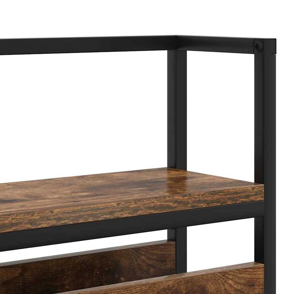 vidaXL Κεφαλάρι Αποθήκης Καπνιστή δρυς 75 cm Επεξεργασμένο ξύλο