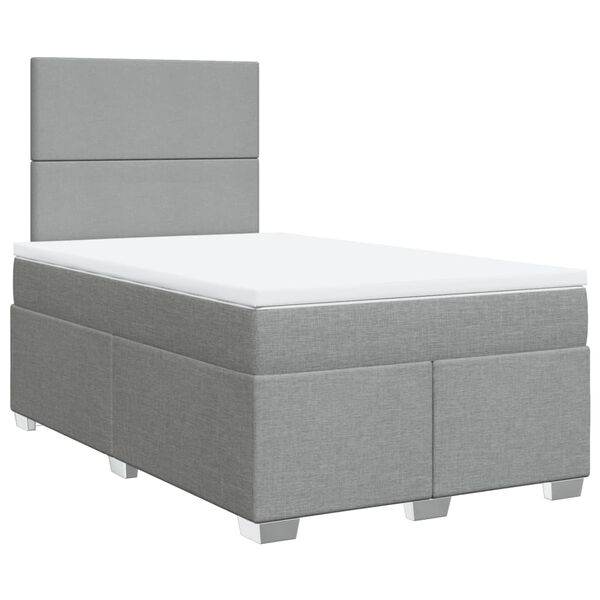 vidaXL &Kappa;&rho;&epsilon;&beta;ά&tau;&iota; Boxspring &mu;&epsilon; &Sigma;&tau;&rho;ώ&mu;&alpha; &Alpha;&nu;&omicron;&iota;&chi;&tau;ό &Gamma;&kappa;&rho;&iota; 120x190 &epsilon;&kappa;. &Upsilon;&phi;&alpha;&sigma;&mu;ά&tau;&iota;&nu;&omicron;