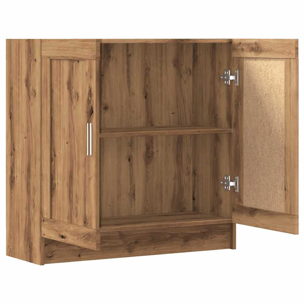 vidaXL Βιβλιοθήκη Artisan Δρυς 82,5x30,5x80 εκ. Επεξεργασμένο Ξύλο