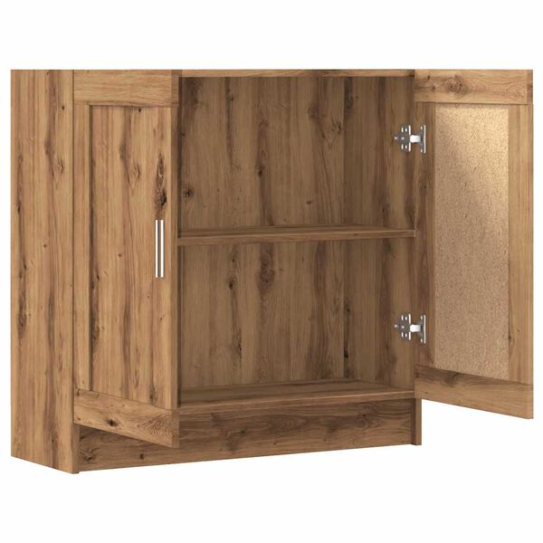 vidaXL Βιβλιοθήκη Artisan Δρυς 82,5x30,5x80 εκ. Επεξεργασμένο Ξύλο