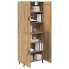 vidaXL Highboard 2 pcs Artisan Oak &Epsilon;&pi;&epsilon;&xi;&epsilon;&rho;&gamma;&alpha;&sigma;&mu;έ&nu;&omicron; &xi;ύ&lambda;&omicron;