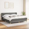 vidaXL &Kappa;&rho;&epsilon;&beta;ά&tau;&iota; Boxspring &mu;&epsilon; &Sigma;&tau;&rho;ώ&mu;&alpha; &Sigma;&kappa;&omicron;ύ&rho;&omicron; &Gamma;&kappa;&rho;&iota; 160x200 &epsilon;&kappa; &Upsilon;&phi;&alpha;&sigma;&mu;ά&tau;&iota;&nu;&omicron;