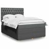 vidaXL &Kappa;&rho;&epsilon;&beta;ά&tau;&iota; Boxspring &mu;&epsilon; &Sigma;&tau;&rho;ώ&mu;&alpha; &Sigma;&kappa;&omicron;ύ&rho;&omicron; &Gamma;&kappa;&rho;&iota; 140x200 &epsilon;&kappa; &Upsilon;&phi;&alpha;&sigma;&mu;ά&tau;&iota;&nu;&omicron;