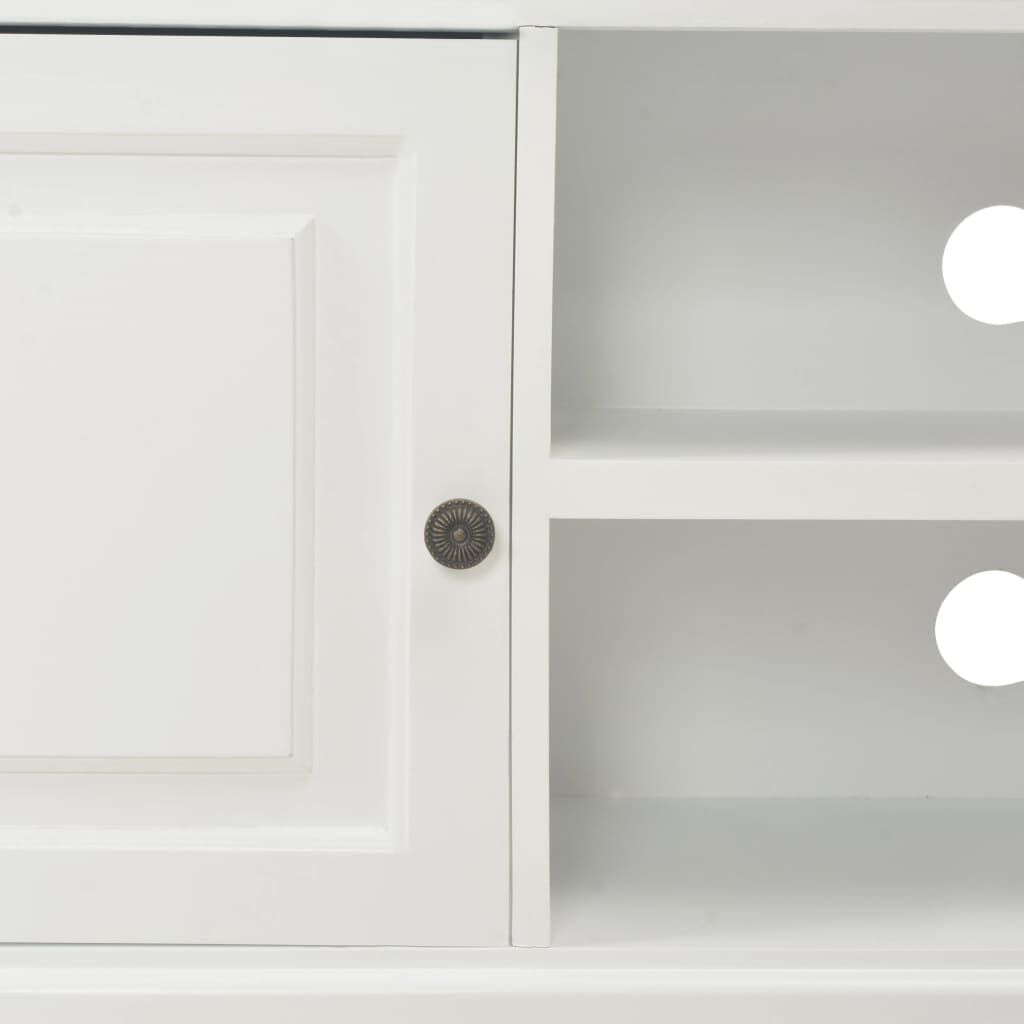 vidaXL Έπιπλο Τηλεόρασης Λευκό 90 x 30 x 40 εκ. Ξύλινο
