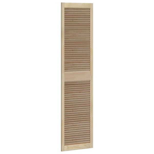 vidaXL Πόρτες Ντουλάπας με πόρτα 4 pcs Καφέ 201 x 49.5 x 2.1 εκ