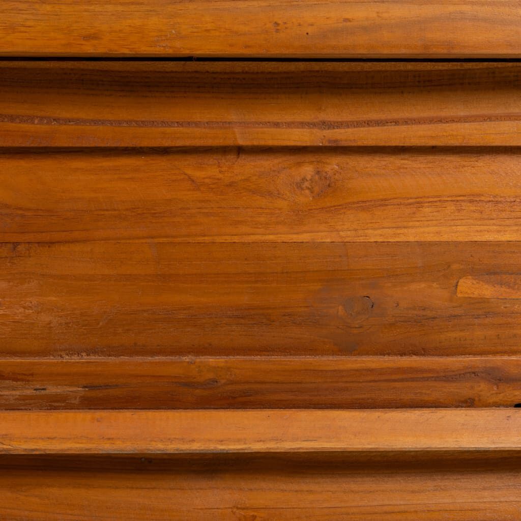 vidaXL Έπιπλο Τηλεόρασης 110x35x40 εκ. από Μασίφ Ξύλο Teak