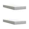 vidaXL &Kappa;&rho;&epsilon;&beta;ά&tau;&iota; Boxspring &mu;&epsilon; &Sigma;&tau;&rho;ώ&mu;&alpha; &Alpha;&nu;&omicron;&iota;&chi;&tau;ό &Gamma;&kappa;&rho;&iota; 200x200 &epsilon;&kappa;. &Beta;&epsilon;&lambda;&omicron;ύ&delta;&iota;&nu;&omicron;