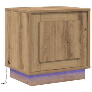 vidaXL &Kappa;&omicron;&mu;&omicron;&delta;ί&nu;&omicron; Artisan Oak 44 x 34,5 x 45 &epsilon;&kappa; &Epsilon;&pi;&epsilon;&xi;&epsilon;&rho;&gamma;&alpha;&sigma;&mu;έ&nu;&omicron; &xi;ύ&lambda;&omicron;