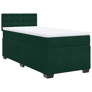vidaXL &Kappa;&rho;&epsilon;&beta;ά&tau;&iota; Boxspring &mu;&epsilon; &Sigma;&tau;&rho;ώ&mu;&alpha; &Sigma;&kappa;&omicron;ύ&rho;&omicron; &Pi;&rho;ά&sigma;&iota;&nu;&omicron; 90x200 &epsilon;&kappa;. &Beta;&epsilon;&lambda;&omicron;ύ&delta;&iota;&nu;&omicron;