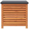 vidaXL Μπαούλο Αποθήκευσης Κήπου 60x50x55εκ. από Μασίφ Ξύλο Ευκαλύπτου