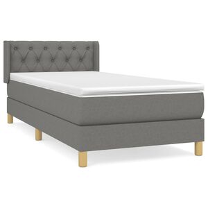 vidaXL &Kappa;&rho;&epsilon;&beta;ά&tau;&iota; Boxspring &mu;&epsilon; &Sigma;&tau;&rho;ώ&mu;&alpha; &Sigma;&kappa;&omicron;ύ&rho;&omicron; &Gamma;&kappa;&rho;&iota; 80x200 &epsilon;&kappa;. &Upsilon;&phi;&alpha;&sigma;&mu;ά&tau;&iota;&nu;&omicron;