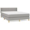 vidaXL &Kappa;&rho;&epsilon;&beta;ά&tau;&iota; Boxspring &mu;&epsilon; &Sigma;&tau;&rho;ώ&mu;&alpha; &Alpha;&nu;&omicron;&iota;&chi;&tau;ό &Gamma;&kappa;&rho;&iota; 140x190 &epsilon;&kappa;. &Upsilon;&phi;&alpha;&sigma;&mu;ά&tau;&iota;&nu;&omicron;