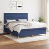 vidaXL &Kappa;&rho;&epsilon;&beta;ά&tau;&iota; Boxspring &mu;&epsilon; &Sigma;&tau;&rho;ώ&mu;&alpha; &Mu;&pi;&lambda;&epsilon; 180x200 &epsilon;&kappa;. &Upsilon;&phi;&alpha;&sigma;&mu;ά&tau;&iota;&nu;&omicron;