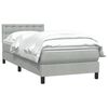 vidaXL &Kappa;&rho;&epsilon;&beta;ά&tau;&iota; Boxspring &mu;&epsilon; &Sigma;&tau;&rho;ώ&mu;&alpha; &Alpha;&nu;&omicron;&iota;&chi;&tau;ό &Gamma;&kappa;&rho;&iota; 100x210 &epsilon;&kappa;. &Beta;&epsilon;&lambda;&omicron;ύ&delta;&iota;&nu;&omicron;