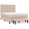 vidaXL &Kappa;&rho;&epsilon;&beta;ά&tau;&iota; Boxspring &mu;&epsilon; &Sigma;&tau;&rho;ώ&mu;&alpha; &Kappa;&alpha;&pi;&omicron;&upsilon;&tau;&sigma;ί&nu;&omicron; 140x200&epsilon;&kappa;.&alpha;&pi;ό &Sigma;&upsilon;&nu;&theta;.&Delta;έ&rho;&mu;&alpha;