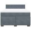 vidaXL &Kappa;&rho;&epsilon;&beta;ά&tau;&iota; Boxspring &mu;&epsilon; &Sigma;&tau;&rho;ώ&mu;&alpha; &Sigma;&kappa;&omicron;ύ&rho;&omicron; &Gamma;&kappa;&rho;&iota; 160x200 &epsilon;&kappa;. &Beta;&epsilon;&lambda;&omicron;ύ&delta;&iota;&nu;&omicron;