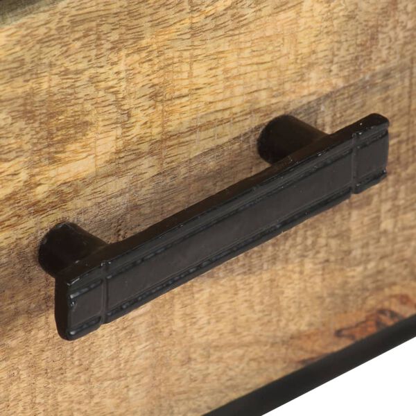 vidaXL Έπιπλο Τηλεόρασης 110 x 30 x 45 εκ. από Ακατέργαστο Ξύλο Μάνγκο