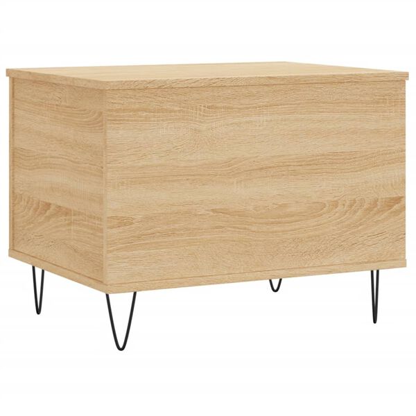vidaXL Τραπεζάκι Σαλονιού Sonoma Δρυς 60x44,5x45εκ. Επεξεργασμένο Ξύλο