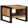 vidaXL Τραπεζάκι σαλονιού 50x50x38 cm Στερεό ακατέργαστο ξύλο Mango