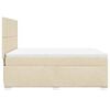 vidaXL &Kappa;&rho;&epsilon;&beta;ά&tau;&iota; Boxspring &mu;&epsilon; &Sigma;&tau;&rho;ώ&mu;&alpha; &Kappa;&rho;&epsilon;&mu; 140x190 &epsilon;&kappa;. &Upsilon;&phi;&alpha;&sigma;&mu;ά&tau;&iota;&nu;&omicron;