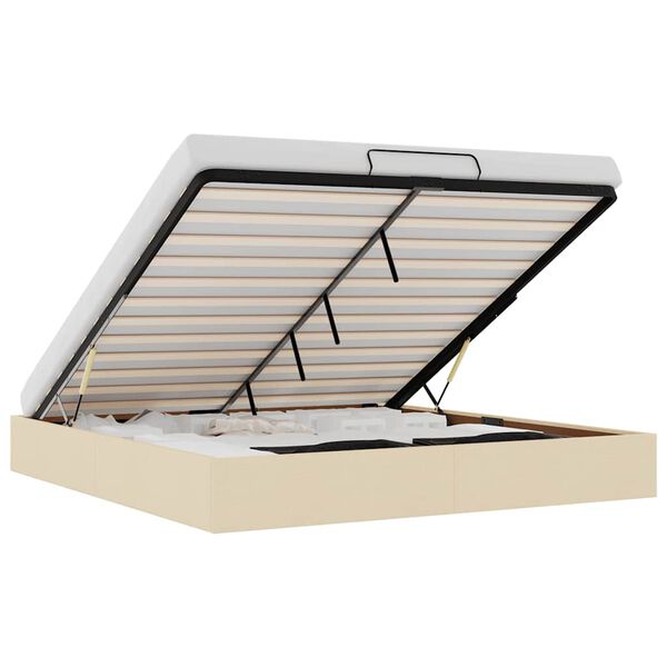 vidaXL &Omicron;&theta;&omega;&mu;&alpha;&nu;&iota;&kappa;ό &pi;&lambda;&alpha;ί&sigma;&iota;&omicron; &kappa;&rho;&epsilon;&beta;&alpha;&tau;&iota;&omicron;ύ &chi;&omega;&rho;ί&sigmaf; &sigma;&tau;&rho;ώ&mu;&alpha; &Kappa;&rho;έ&mu;&alpha; 160x200cm Ύ&phi;&alpha;&sigma;&mu;&alpha;