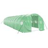 vidaXL &Theta;&epsilon;&rho;&mu;&omicron;&kappa;ή&pi;&iota;&omicron; &Pi;&rho;ά&sigma;&iota;&nu;&omicron; 36 &mu;&sup2; 12 x 3 x 2 &mu;. &mu;&epsilon; &Alpha;&tau;&sigma;ά&lambda;&iota;&nu;&omicron; &Pi;&lambda;&alpha;ί&sigma;&iota;&omicron;