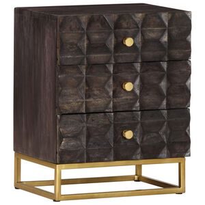 vidaXL &Kappa;&omicron;&mu;&omicron;&delta;ί&nu;&omicron; &Mu;&alpha;ύ&rho;&omicron; 40 x 30 x 50 &epsilon;&kappa;. &alpha;&pi;ό &Mu;&alpha;&sigma;ί&phi; &Xi;ύ&lambda;&omicron; &Mu;ά&nu;&gamma;&kappa;&omicron;