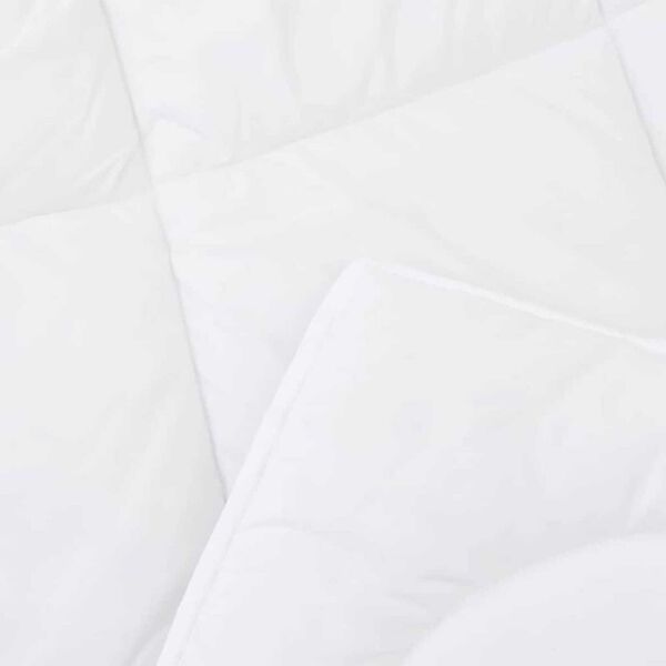vidaXL Χειμερινό Παπλωματοθήκη 3 pcs Λευκό 200 x 220 cm Μικροΐνες