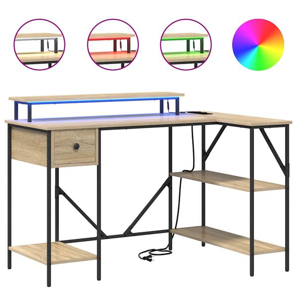 vidaXL &Gamma;&rho;&alpha;&phi;&epsilon;ί&omicron; &Delta;&rho;ύ&sigmaf; Sonoma 120 x 79 x 86,5 &epsilon;&kappa;. &Epsilon;&pi;&epsilon;&xi;&epsilon;&rho;&gamma;&alpha;&sigma;&mu;έ&nu;&omicron; &xi;ύ&lambda;&omicron;