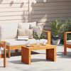 vidaXL Τραπεζάκι σαλονιού Καφέ 70 x 35 x 35 cm Μασίφ ξύλο ακακίας