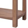 vidaXL &Tau;&rho;&alpha;&pi;έ&zeta;&iota; &Kappa;&omicron;&nu;&sigma;ό&lambda;&alpha; 145 x 30 x 80 &epsilon;&kappa;. &alpha;&pi;ό &Mu;&alpha;&sigma;ί&phi; &Xi;ύ&lambda;&omicron; Teak
