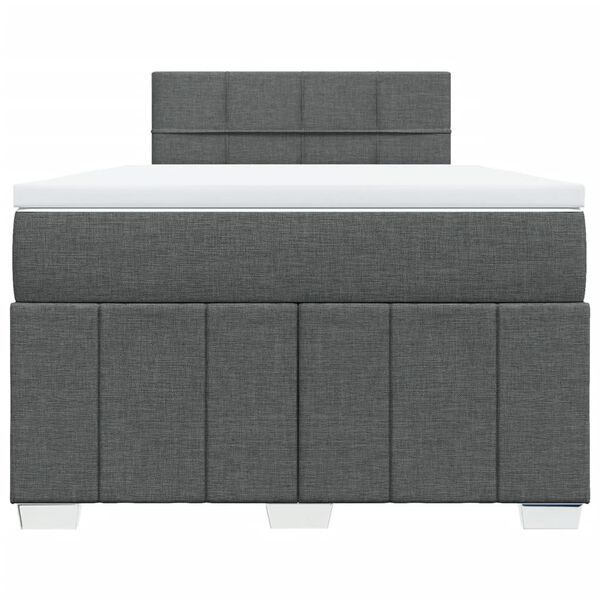 vidaXL &Kappa;&rho;&epsilon;&beta;ά&tau;&iota; Boxspring &mu;&epsilon; &Sigma;&tau;&rho;ώ&mu;&alpha; &Sigma;&kappa;&omicron;ύ&rho;&omicron; &Gamma;&kappa;&rho;&iota; 120x200 &epsilon;&kappa;. &Upsilon;&phi;&alpha;&sigma;&mu;ά&tau;&iota;&nu;&omicron;
