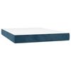 vidaXL &Kappa;&rho;&epsilon;&beta;ά&tau;&iota; Boxspring &mu;&epsilon; &Sigma;&tau;&rho;ώ&mu;&alpha; & LED &Sigma;&kappa;. &Mu;&pi;&lambda;&epsilon; 140x190&epsilon;&kappa;. &Beta;&epsilon;&lambda;&omicron;ύ&delta;&iota;&nu;&omicron;