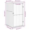 vidaXL Αποθήκη Εργαλείων Κήπου Πράσινη 88x89x161 εκ. Γαλβαν. Ατσάλι