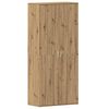 vidaXL Ντουλάπα Παπουτσιών Καφέ 80 x 39 x 180 εκ Επεξεργασμένο ξύλο